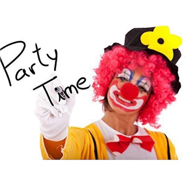 Cosplay Røde Klovnenæser til Fester - 30 Stk. Bløde Skumnæser til Halloween Kostume