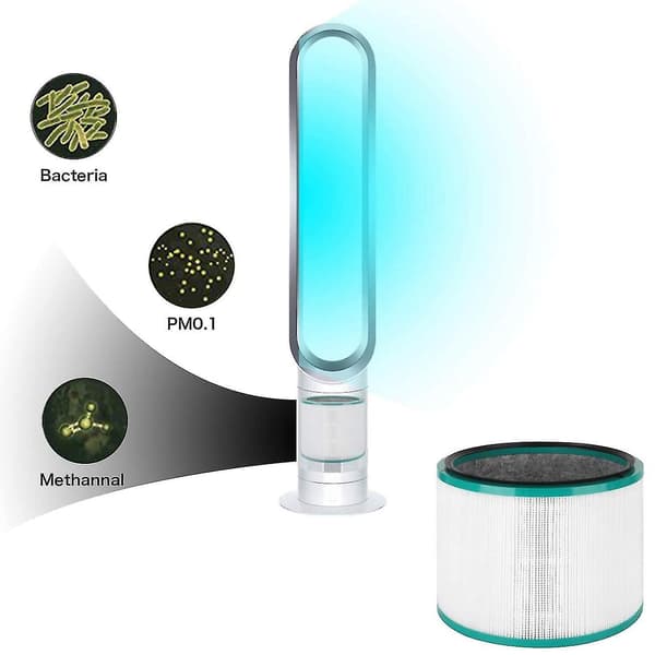 2-pak erstatnings-HEPA-filter til Pure Cool Link Dp01, Dp02 og til Pure Hot + Cool Link Hp01, Hp0