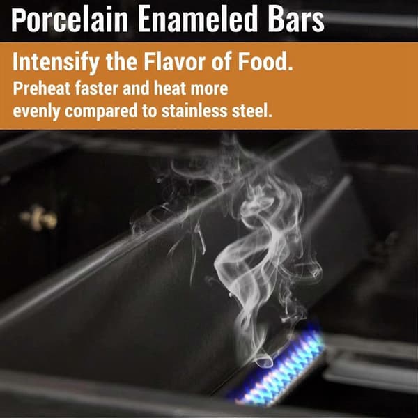 3-pak 7635 Flavorizer Bars til Weber Spirit 2 Grilldele, Grilludskiftningsdele