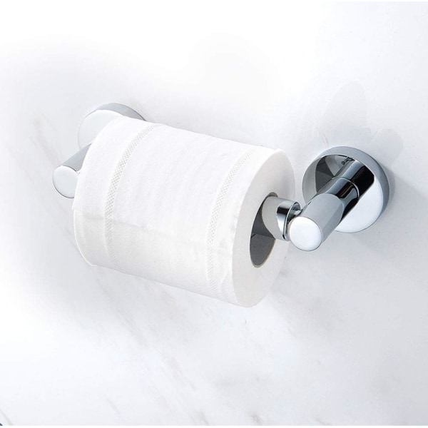 Toalettpappershållare Rostfritt stål Väggmonterad Krom Toalettpappershållare Badrumsförvaring Traditionell Pivot Handduksautomat