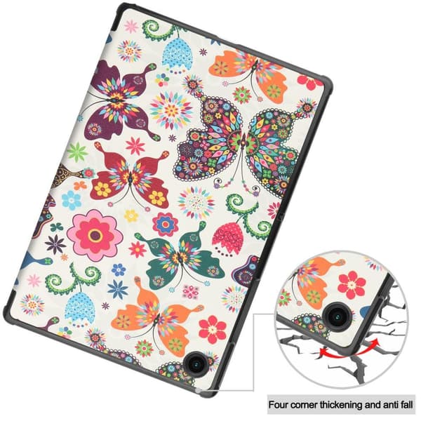Slim Fit deksel til Samsung Galaxy Tab A8 10.5\" (2021) - Sommerfugler multifärg multicolor