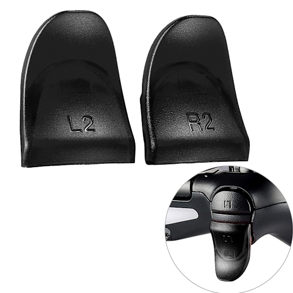PS4-liipaimet L2 R2 -painikkeet Olkanapit Sarja Tarvikkeet Varaosasarja -musta