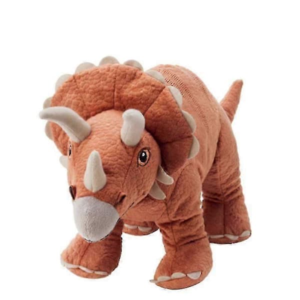 Dinosauruspehmolelu, Triceratops-pehmoheittotyyny 44cm Style 2