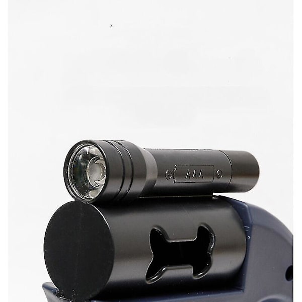 Double Retractable Leash for 2 Dogs, with LED Light and Leash Storage