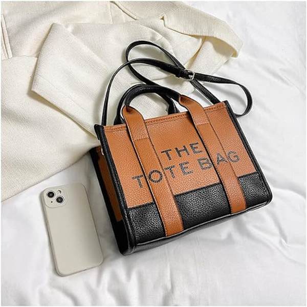 The Tote Bag til kvinder Dupes Mini læder Tote Bag Small Personalized Crossbody håndtasker
