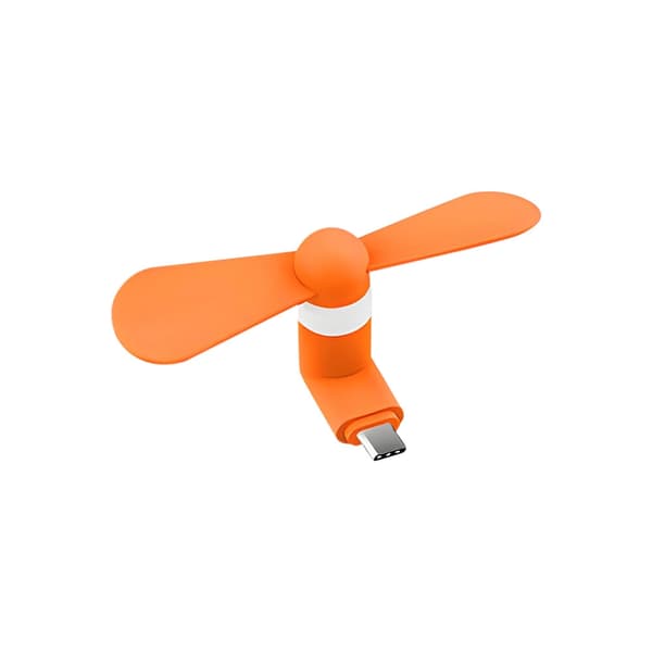 Kreativ USB Miniventilator med Type-C Interface, Universal til Android, Bærbar, Stille, Gaveventilator, Udendørs Sport & Vandring Køleventilator