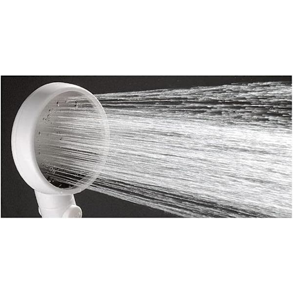 Duschhuvud Duschhuvud Handdusch Anti Kalk Duschhuvud Anti Kalksten 360 Rotation Konstant Temperatur Och Vit Fin Duschhuvud-2 Pack