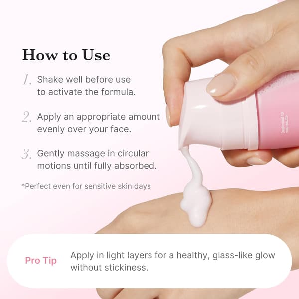 Medicube PDRN Pink Collagen Bubble Serum - Absorbs Easily