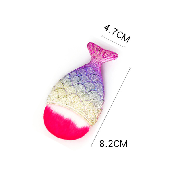 Nagelborste Rengöringsborste-FCS-M4/Mermaid Dust Brush/Dream Purplemake up