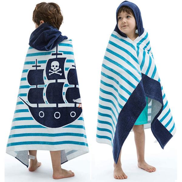Barnens strandhandduk - Piratskeppskläder och accessoarer