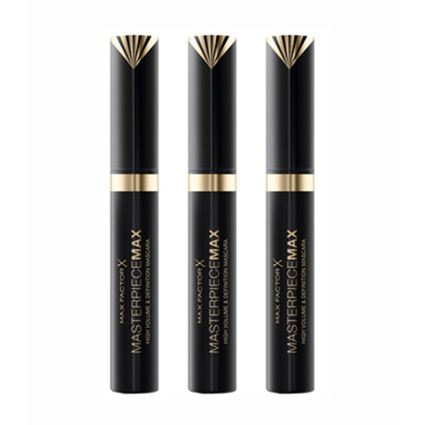 3-pack Max Factor Masterpiece Max Mascara Svart 7,2ml Svart black