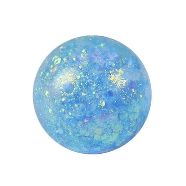 Glitter Maltos Squishy Leksak 6Cm Tpr För Stresslindring Sensorisk Lek Orange Octopus