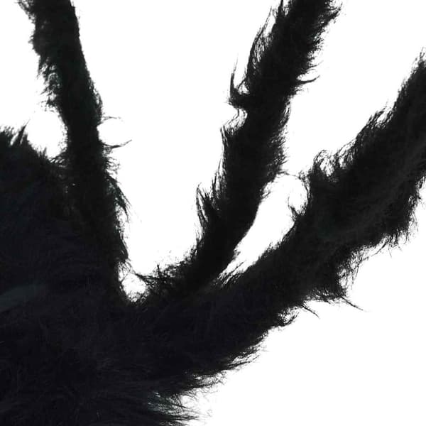 Halloween-hämähäkkikoriste 6 kpl Musta 75 cm