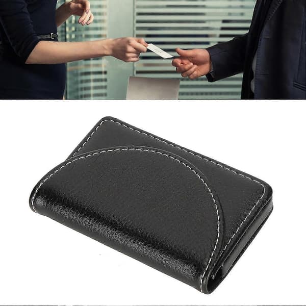 Rejse Visitkort Organizer PU Læder Kortholder Etui Model 033#