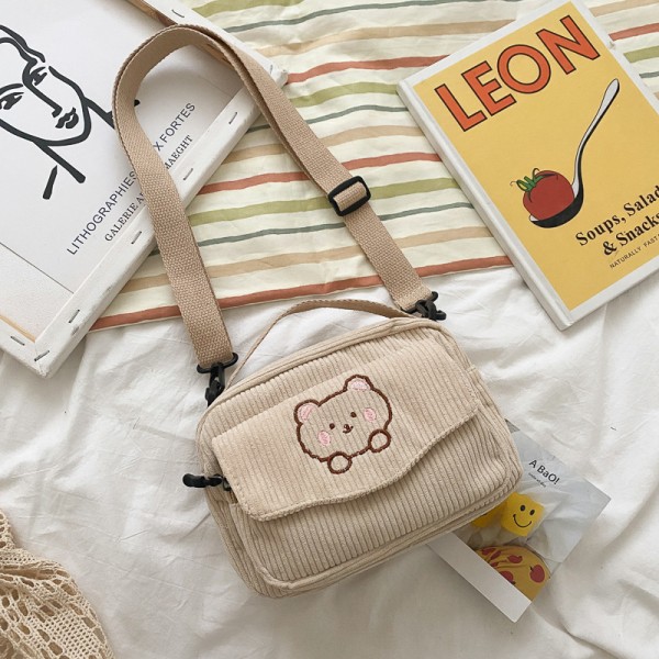 Kawaii pung crossbody taske Kawaii pung Kawaii crossbody taske Kawaii fløjl pung