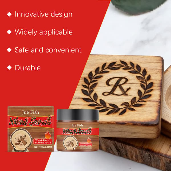 DIY Wood Burning Paste, Wood Burning Effect Craft, Camping, Outdoor Burning Aid Paste