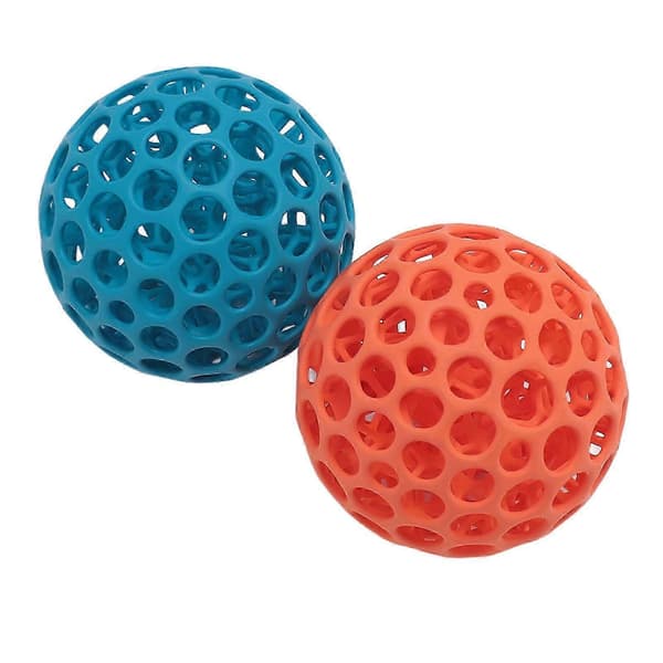 2 stk. Mesh Stressbold 3D-printet Mesh Hul Elastisk Klemme Angstlindrende Håndgreb Bold Legetøj
