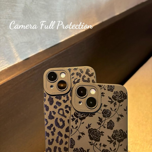 iPhone 16 Pro Max Skal 6,9 tum 2024, Estetisk Hjärtan Print iPhone 16 Pro Max Skal för Kvinnor Flickor Män, Silikon Skyddande Telefonfodral för iPhone Flower iPhone Xs Max