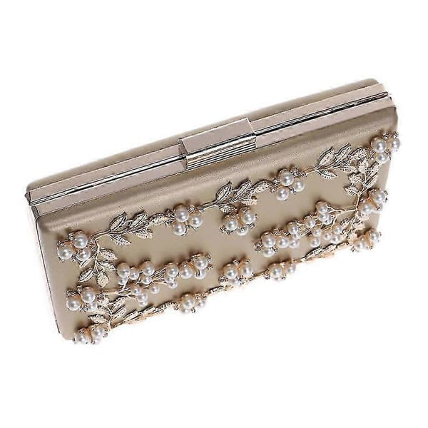 Aftenclutch håndtaske til kvinder 4*20cm Golden