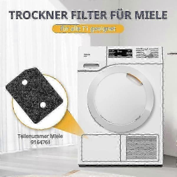 Reservedele til Miele T1 tørretumbler - 4 stk. sæt 9164761