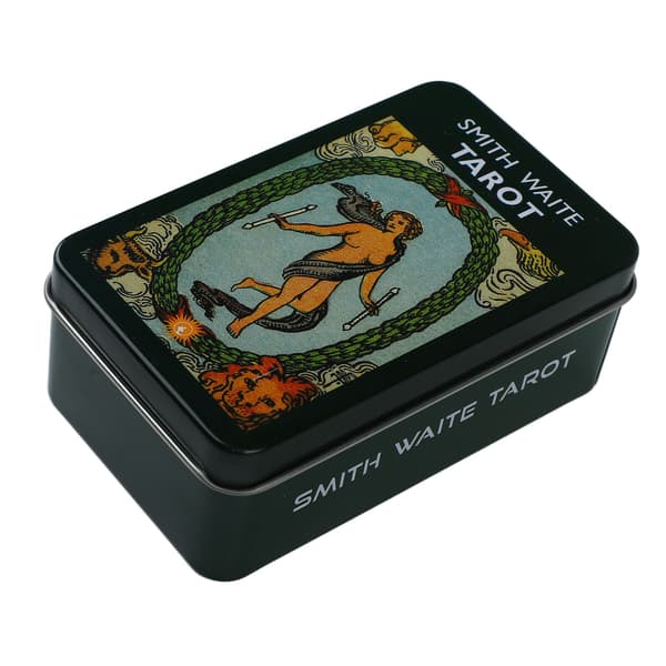 Tarot Deck for Beginners Gilded High Quality Iron Box with Guidebook Leisure Entertainment Game