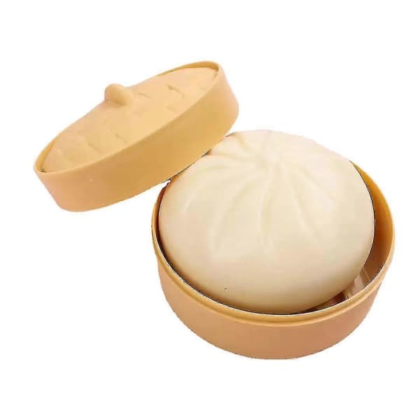 Dumpling Stressbollleksak, Dumpling Squishy Stressboll Ångad Fylld Bulle Klämbar Stressavlastningsleksak, Degbollar Squishy Dumpling Sensorisk