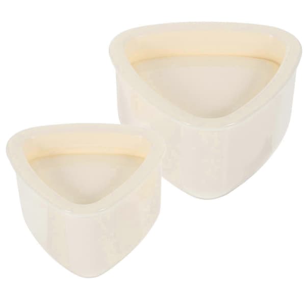 Risbollform Triangel Onigiri Form för köksbruk 2 st Beige Material