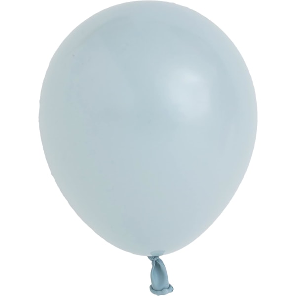 Blå ballonbue sæt støvet blå baby blå balloner til babyshower dreng fødselsdag køn afsløring brudebruser fest dekorationer (blå skifer)