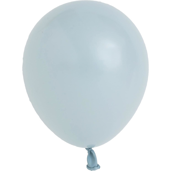 Blå ballongbåge kit dammig blå babyblå ballonger för babyshower pojke födelsedag kön avslöja brud dusch fest dekorationer (blå skiffer)