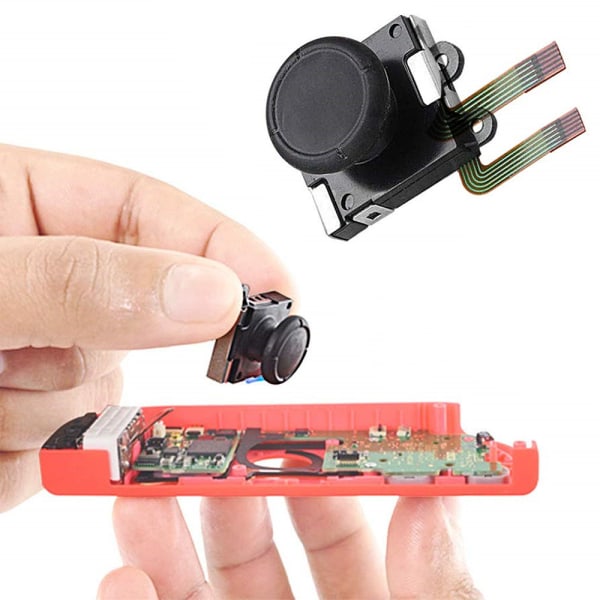 3D analog joystick, joystick reservdelar tumstocksreparationssats - 26-delars set