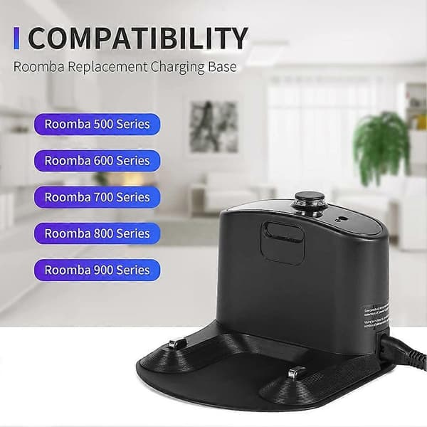 Charging Docking Station for iRobot Roomba E5 E6 I1 I3 I4 I6 I7 I8 500 600 700 800 900 Series Charging Base US Plug
