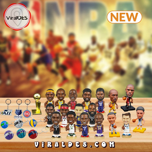 NBA Julkalender 2024 för Jul - NBA Julkalender 24 Dörrar, James, Kobe, etc. Rutiga Presenter A