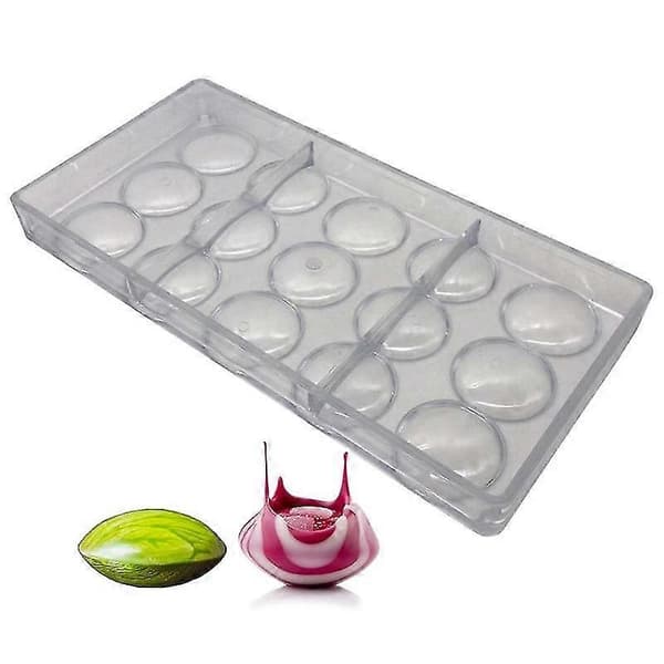Design Oblat Chokoladeform Vulkan Polycarbonat Chokoladeforme Pc-former