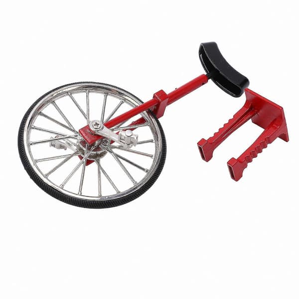 Mini enhjuling prydnadsleksak med levande legeringsdesign 1 st