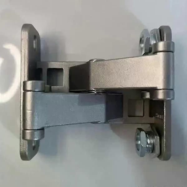 Hiddens Stone Gate Hinge Rustfritt Stål Multifunksjonell Stor Åpning Usynlig Brannhydrant Kraftig Innebygd Dørhengsel
