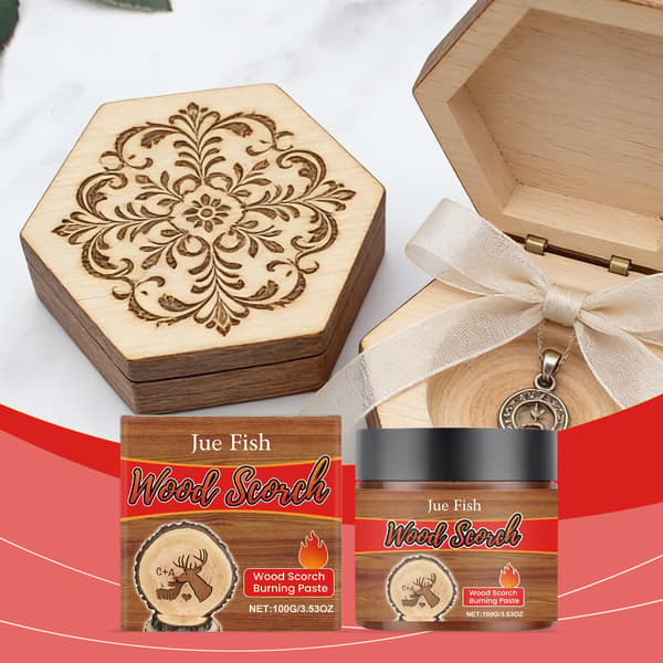 DIY Wood Burning Paste, Wood Burning Effect Craft, Camping, Outdoor Burning Aid Paste