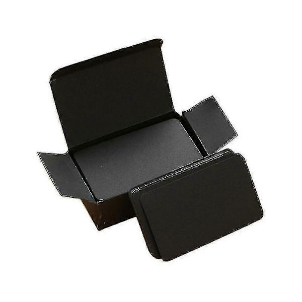 180 stk. blanke spillekort hvide blanke indeks flashkort DIY graffiti spilkort Black