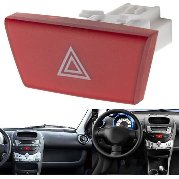 Varselblinklysbryter kontrollenhet 6490NG for C1 107 Aygo 6490.NG