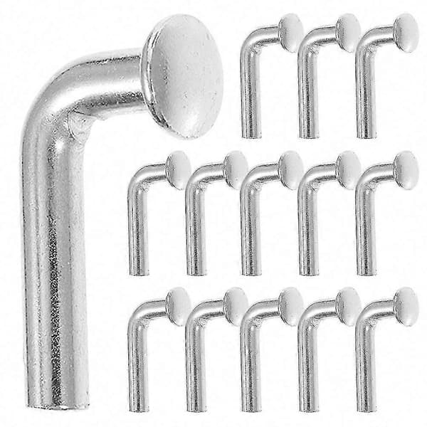 60 st pallställsfallstift: Säkerhetsklämmor för lager- och hyllsystem i hemmet 3.60X1.20X0.60CM Silver