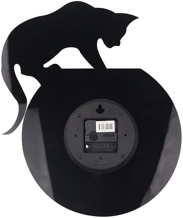 Tre guldfiskar katt väggklocka/katt väggklocka vardagsrumsspegel 3D väggdesign