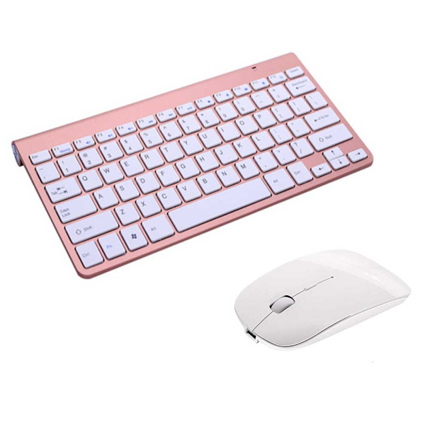 Genopladelig Bluetooth-mus kompatibel med Mac Laptop Trådløs Bluetooth-mus kompatibel med Windows Laptop-Hvid
