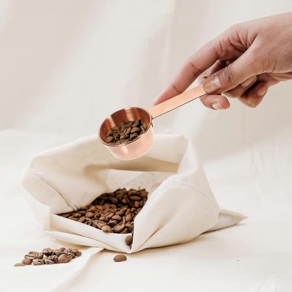 1 sæt måleskeer og kopper Måleskeer i rustfrit stål Bagemålekopper
