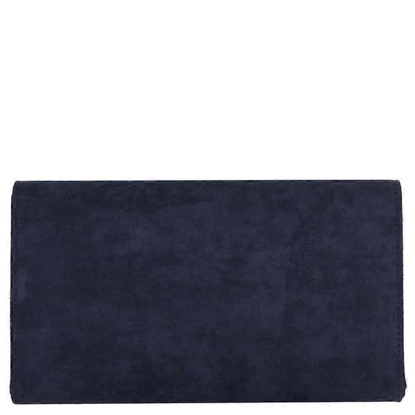 Damkuvertväska Navy Faux Suede One Size