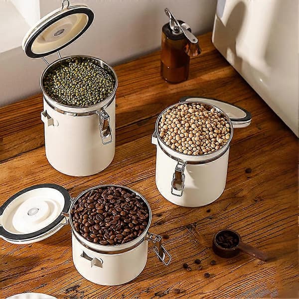 Multifunksjonell lufttett beholder perfekt for kaffeoppbevaring og organisering