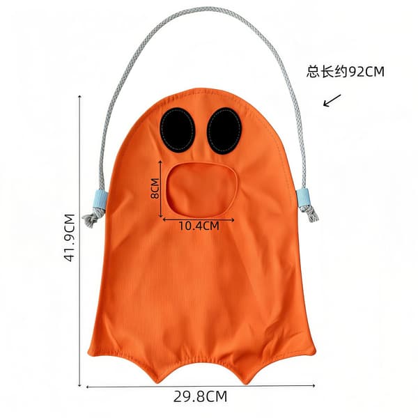 Halloween Ghost Pattern DIY Candy Storage Bag for Kids