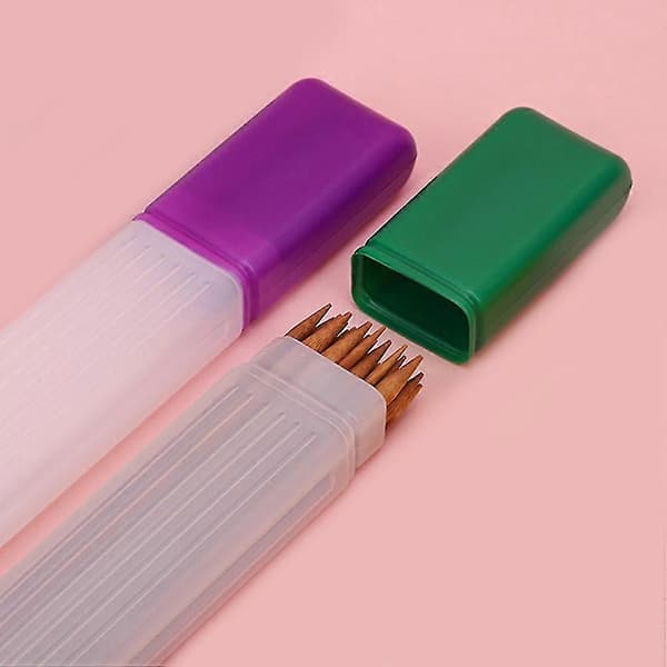 Plast strikkepindeetui til sweaterpinde 2 stk. opbevaringsorganisator