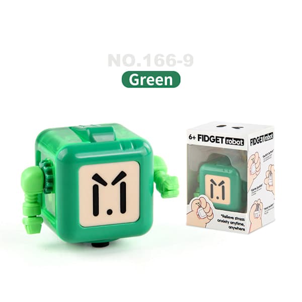 3×3 Stressaflastende Terninglegetøj – Mini Fidget Puslespil til Voksne & Børn G
