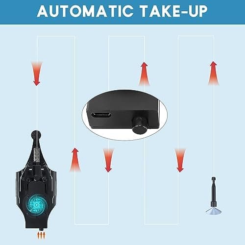 Web Shooter, Web Launcher with Gloves, Realistic Web-Shooting Function Safe and Fun Superhero Toy for Men and Kids - Black
