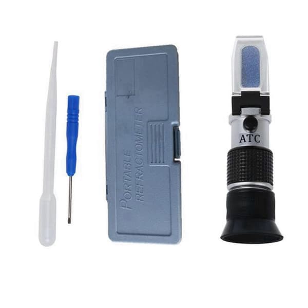 2X Refraktometer - Refraktometer 0-90% Brix, Sukkerindhold
