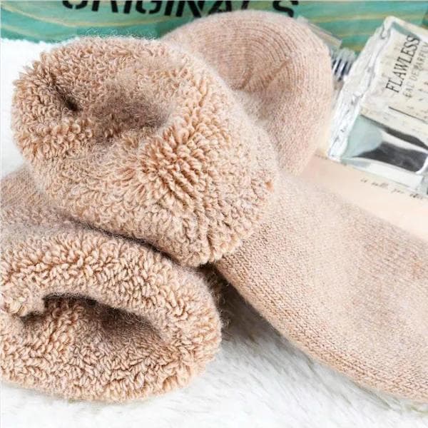 Super Thick Wool Socks Women Winter Socks Warm Soft Cozy Women's Socks Functional Socks 5 Pairs